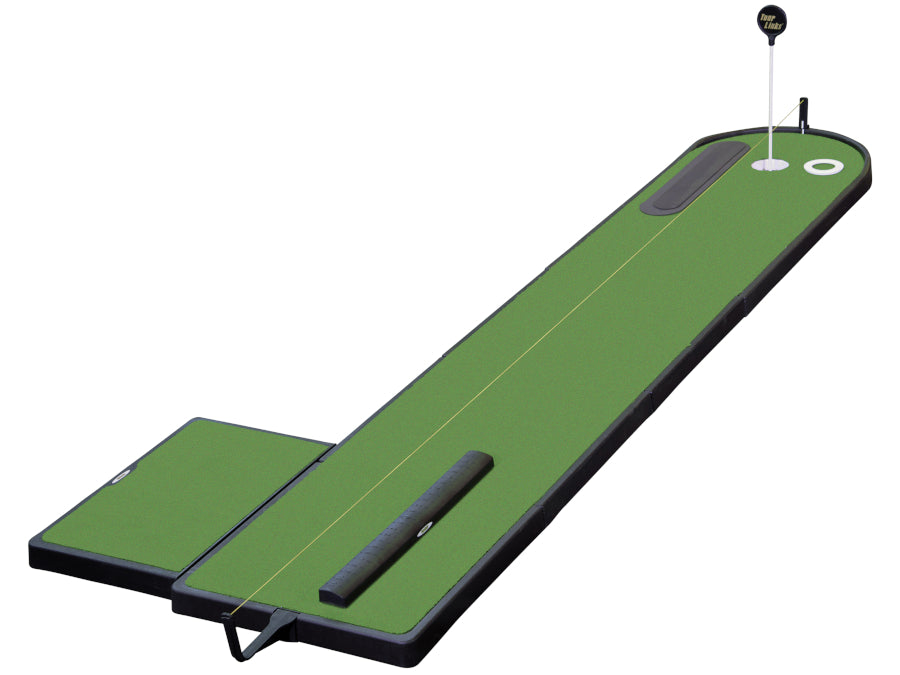 The best all-in-one putting trainer ever developed, for the ultimate indoor golf training experience.