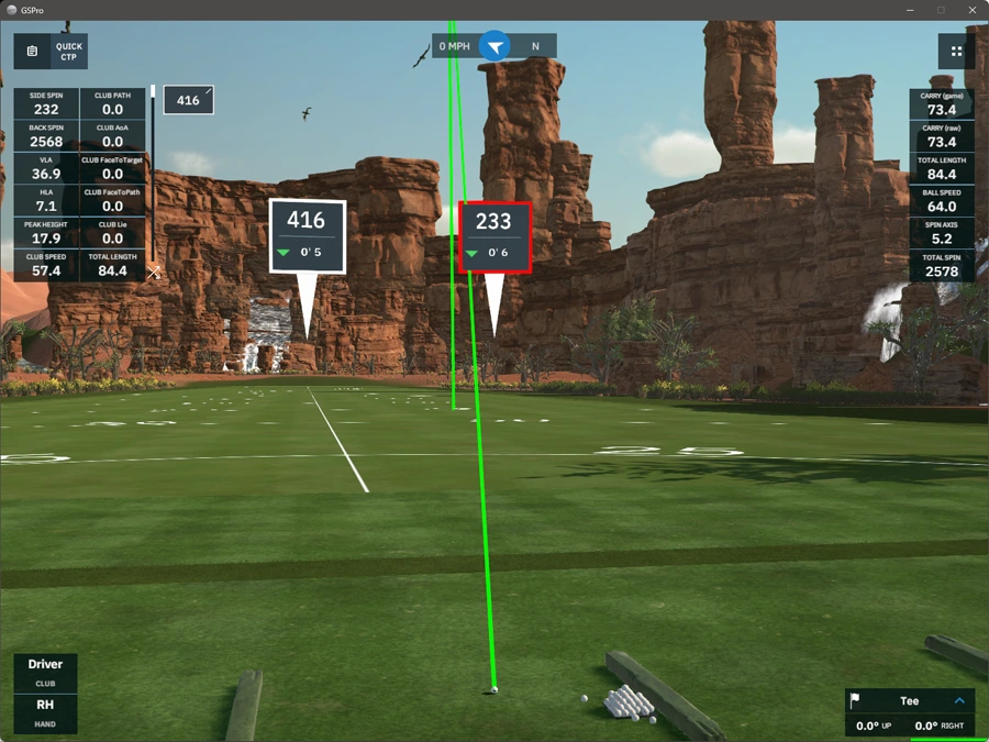 GS Pro Golf Simulator Software for GolfJoy GDS Plus