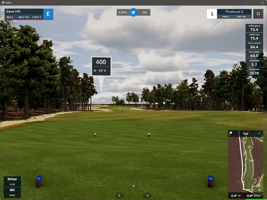 GS Pro Golf Simulator Software for GolfJoy GDS Plus