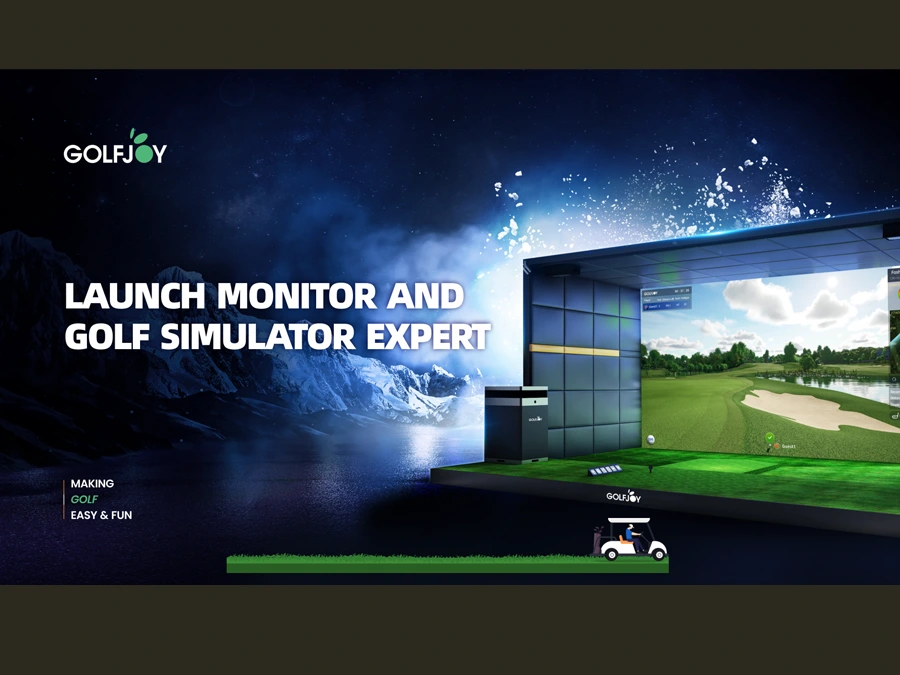 Golfjoy Greenjoy Golf Simulator Software for GDS Plus Launch monitors