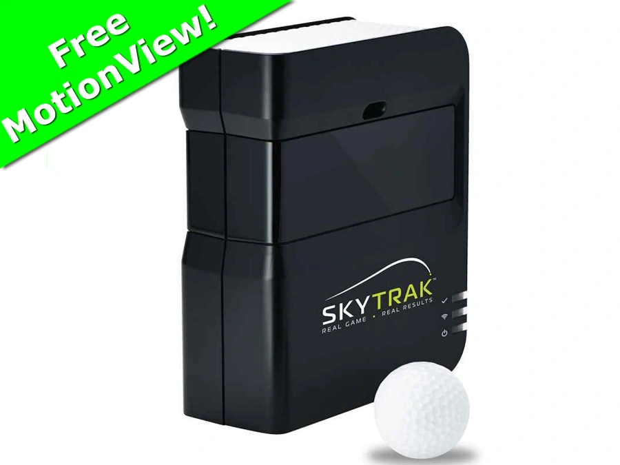 Best pricing on SkyTrak golf launch monitors with <strong>free MotionView™ software!</strong>